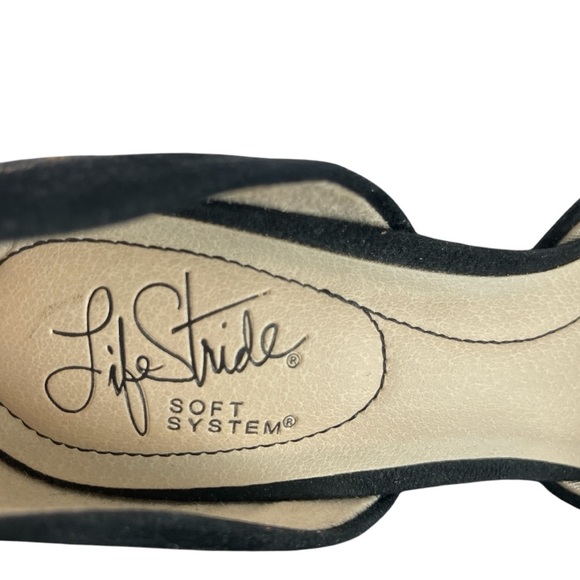 Life Stride Women’s Heels Brown Black Leopard Animal Print Stiletto Size 6 Glam - Picture 4 of 9